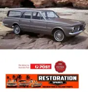 CHRYSLER VALIANT AP5 AP6 VC WAGON BODY RUBBER KIT (see listing 4 content) CHROME (for: Chrysler)
