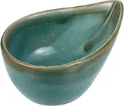 BCOATH 1pc Aromatherapy Dish Japanese Makeup Salad Dish Plate Mini Dipping Plates Water Pitcher with Lid Coffee Creamer Aroma Diffuser Dish Trinket Dish Cosmetic Porcelain Plate Ceramics