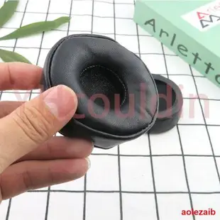 一對耳機海綿套適用於Sony索尼 MDR-ZX330BT黑色圓形耳罩墊 替換