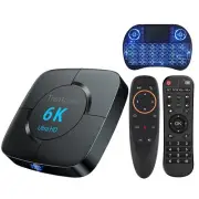 Smart TV BOX WIFI6 Smart Android 12 6K 4GB RAM 32GB Media Player 4 Core BT 5.0
