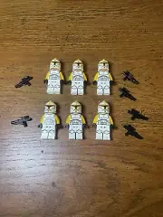 LEGO Star Wars Clone Trooper Commander Minifigure Lot sw1146