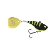 TT Lures Flashpoint+ 47mm Tail Spinner Vibe Lure - Blacktreuse