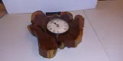 Hand Made Cherry Wood Wall Clock R&J Woodworks