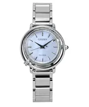 Citizen L Arcly Diamond Accent Mother Of Pearl Eco-Drive EM1090-60D Ladies Watch