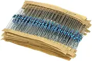 Assorted Resistor Pack Kit 600pcs Set 30 Resistance Values/Kinds 1/4W