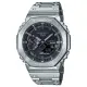 【CASIO 卡西歐】G-SHOCK八角金屬雙顯錶(GM-B2100D-1A)