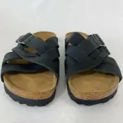 Birkenstock New with Box Lugano Camberra Old Black Oiled Leather Nar Select Size