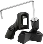 SMASOLO 1 Set Portable Saxophone Microphone Clip Durable Metal Holder for Secure Fixation Easy Installation Compatible with Microphones for Performances and Concerts