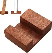 Ebony Chopping Board Stand, Cutting Board Racks, Cutting Board Holder, Thick Chopping Board, Butcher Block Wooden Trays for Meat, Fruit Vegetable and Cheese