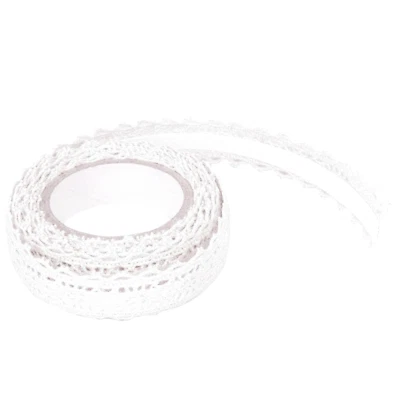 Washi Tape Lace Pattern Tape, Self-Adhesive Decorative Masking Tape, DIY Scrapbo