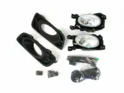 Clear Fog Light with Cover Wiring Switch Kit For Honda City GM2 facelift 12-13