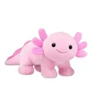 25cm New Cute Stand Axolotl Stuffed Animal Plush Toy Pink Build a Bear Pillow Doll Kids Birthday Gift Home Decor