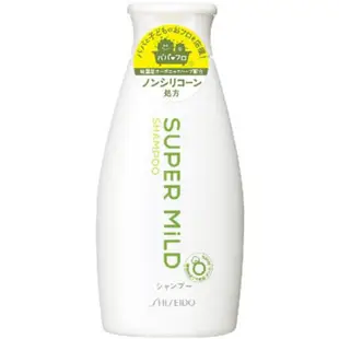 資生堂 SHISEIDO SUPER MILD 草本青香 洗髮乳 中瓶 220ml