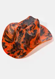 [Neon Cowboys] Grit Pattern Light Up Cowboy Hat