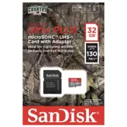 Sandisk Ultra Plus 32 GB 130 MB/s Memory SD Card Game Camera