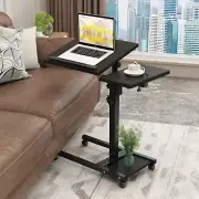 Mobile Adjustable Height Laptop Stand PC Computer Portable Notebook Swivel Lapto