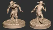 Goblin Resin Sculpture Statue Model Kit size choices! Unpainted/Unassembled