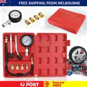 Petrol Engine Compression Tester Kit Tool Set For Automotives Motorcycle AUS