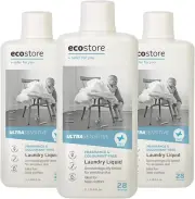 Ecostore Ultra Sensitive Laundry Liquid X3/ 1L, Formulated for Sensitive Skin...