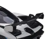 McLaren Senna Vision Pure White & Black 1/18 Model Car by Autoart