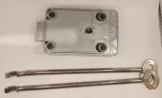Kaba Mauer Varos 9 Lever Safe Lock + 2 x 160mm removeable Bit Keys - 70040
