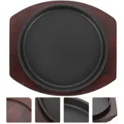Drip Pan for Supplies Round Frying Steak Plate