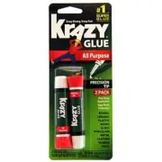 Elmer Products KG517 4 x 12 in. 2G All Purpose Krazy Glue 2 Count