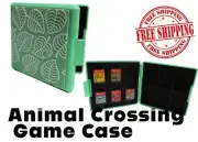 Nintendo Switch Animal Crossing Game Card Case Holder Storage Box Cartridge