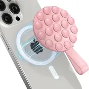 RUNGOS Magnetic Suction Cup Phone Mount for Magsafe [Powerful N54 Magnet] [19 Upgraded Strong Suction Cups] Silicone Suction Phone Case Mount, Grip Holder for Selfies and Videos, Phone Accessories
