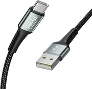 Gvoltz USB C Charger Cable 2M, USB A to USB C Cable, 3A Fast Charging USBC Cable, USBC Charging Cable for iPhone 16, 15 Pro Max Samsung S20 to S25, LG, Motorola, Pixel, Huawei Xiomi, Android Auto etc