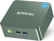 GMKtec Mini PC, Intel Twin Lake N150 (Upgraded N100), 16GB DDR4 RAM 512GB PCIe M.2 SSD, Desktop Computer 4K Dual HDMI/USB3.2/WiFi 6/BT5.2/2.5GbE RJ45 for Office, Business