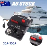 30A 50A-300A AMP Car Circuit Breaker 12V-48V Fuse Reset Waterproof DC Car Boat