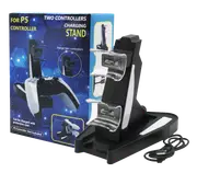 Dual Controller Charge Station For PS5 Charger Stand