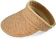 [womorista] Women's Wide Brim Sun Hats Women Straw Summer Beach Hats Wide Brim Outdoor Camping Hiking