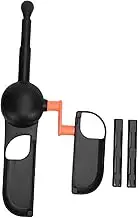 Pomya Fishing Rod for Switch 2 with Spinning Reel and ZR Quick Reel Key Ergonomic Game Controller Fishing Accessories for Switch OLED Immersive Fishing Game Experience