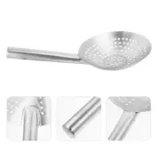 Wok Strainer Stainless Mandarin Colander Steel Easy to Clean Filter Spoon