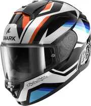 Shark Ridill 2 Apex Helmet, black-white-blue-orange, Size L for Men Black White Blue Orange