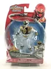 POWER RANGERS Super Mega Force Mighty WHITE RANGER 5" Figure - BanDai NEW