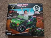 Monster Jam Grave Digger Indoor Pop Up Play Tent