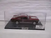 Newray 1966 Mustang GT350 1/32 Dark Red with Silver Stripe D