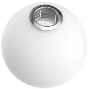 Lampshade for Floor Lamp White Glass Globe Light Cover G9 Compatible