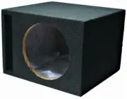 ABSOLUTE U.S.A VEGS12 Single 12" Vented Ported 3/4" MDF Car SubwooferSub Box