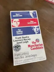 SEALED betamax The Manchurian Candidate not VHS Beta 1988 Release MGM/UA Rare