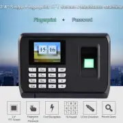 Fingerprint Time Clock Attendance Machine Finger Scan Automatic