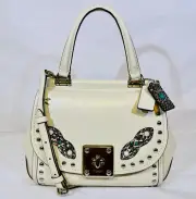 COACH Western Rivets Drifter Top Handle in Glovetanned Leather