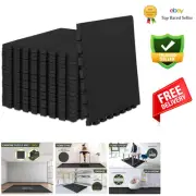1" Thick EVA Foam Exercise Mat - Interlocking Protective Tiles for Gym Flooring