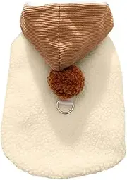 Boy Dog Clothes | Bunny Clothes Cute Dog Sweater with Hat Leader | Kitten Clothes, Dog Apparel Accessories, Soft Winter Dog Clothes for Fall Winter, Cat Dog