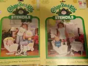1984 Cabbage Patch Stencils Born In The Cabbage Patch #26601 & #26602 NIP