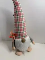 Summer Gnome w/ Pink Hat Weighted Plush, 20 Inches Tall, Huntington Home Aldi