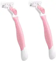 Healeved Mini Hair Shaver Kit for Underarm Hair Razor Portable Made of Plastic Stainless Steel Easy to Use